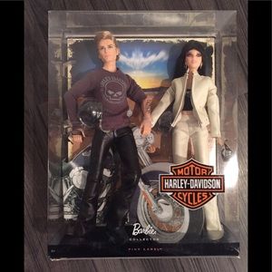 Harley Davidson Barbie and Ken